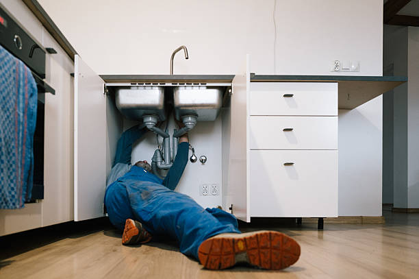 Professional Emergency Plumber technician working in Halifax, VA